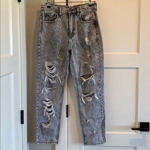 Distressed American Eagle jeans
